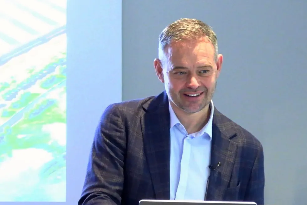 Nordic Aqua Partners CEO Ragnar Joensen.
