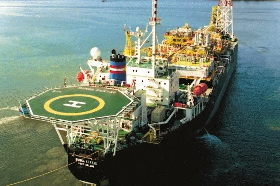 The Bunga Kertas FPSO, owned by MISC.