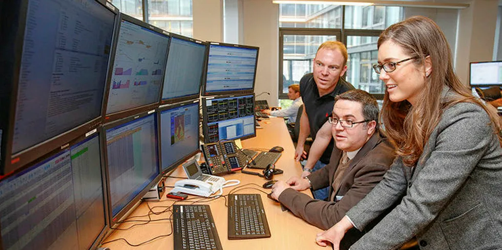 Statkraft's facility in Dusseldorf, where the VPP is monitored.