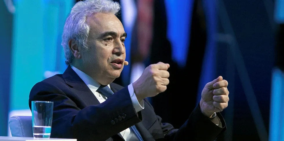 International Energy Agency executive director Fatih Birol,