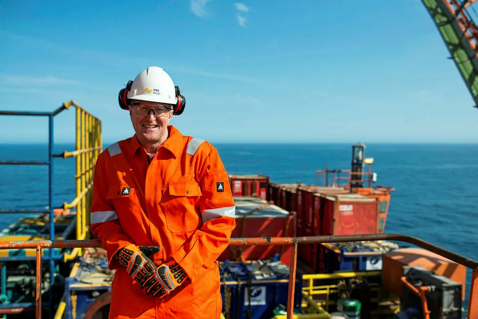 Good progress: VNG Norge managing director Atle Sonesen