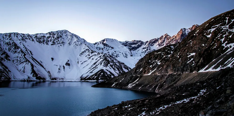 Chile landscape scene.