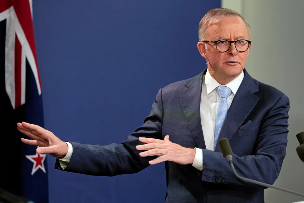 Decisions: Australian Prime Minister Anthony Albanese.