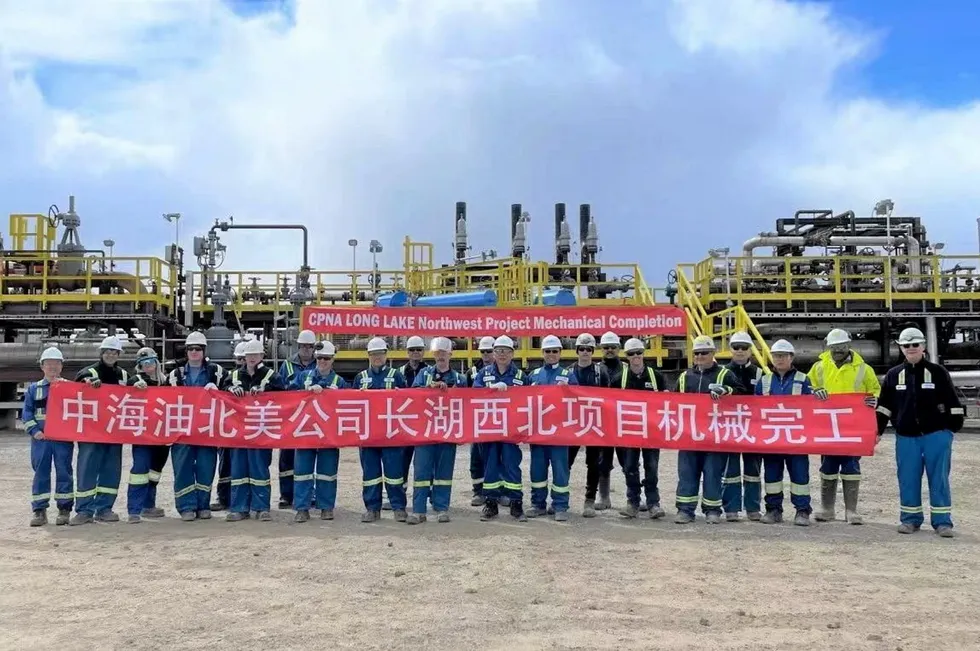 COOEC has completed the mechanical setup for the Long Lake Northwest project.
