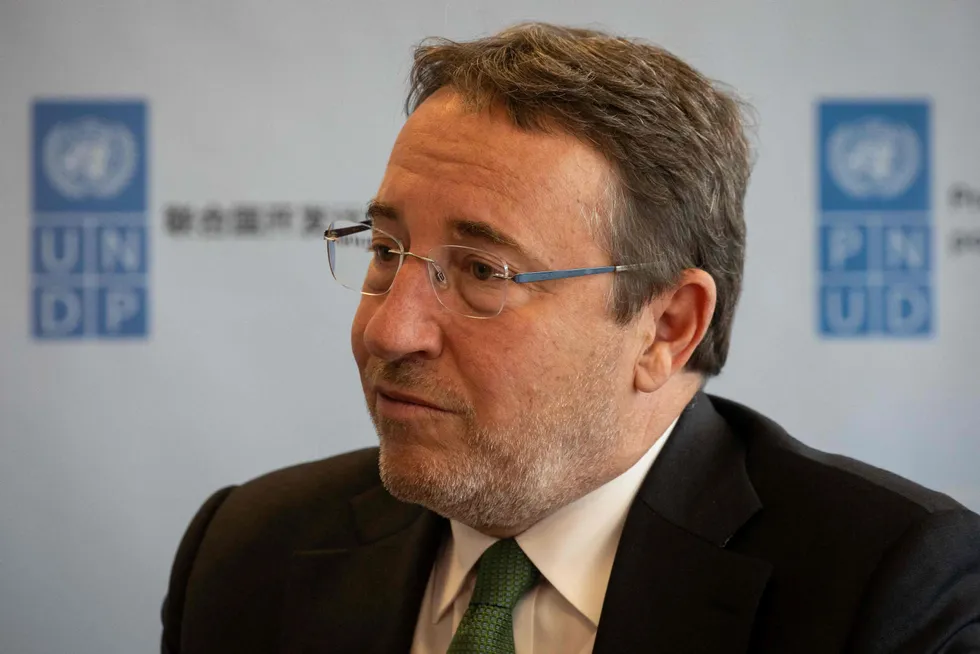 Avoiding disaster: United Nations Development Programme administrator Achim Steiner.