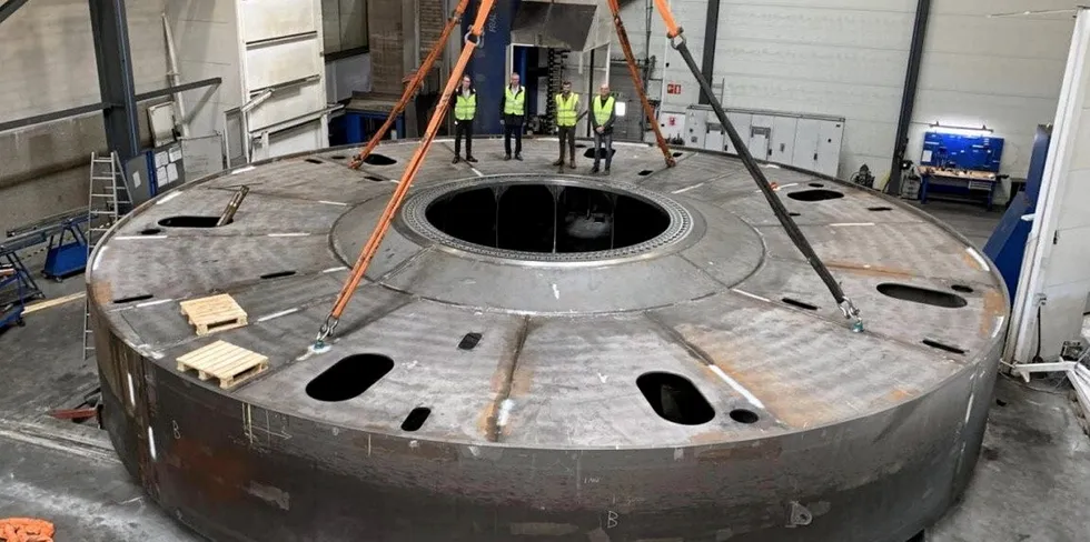 Generator for Lindoe Offshore Renewables Centre test bench