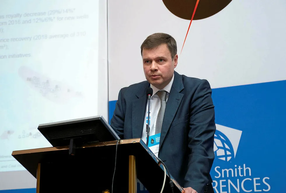 Buying mood: Sergey Glazunov, chief executive officer of UK-listed Regal Petroleum