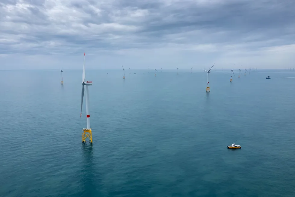 The Iberdrola-owned Saint-Brieuc is already up and running in French waters