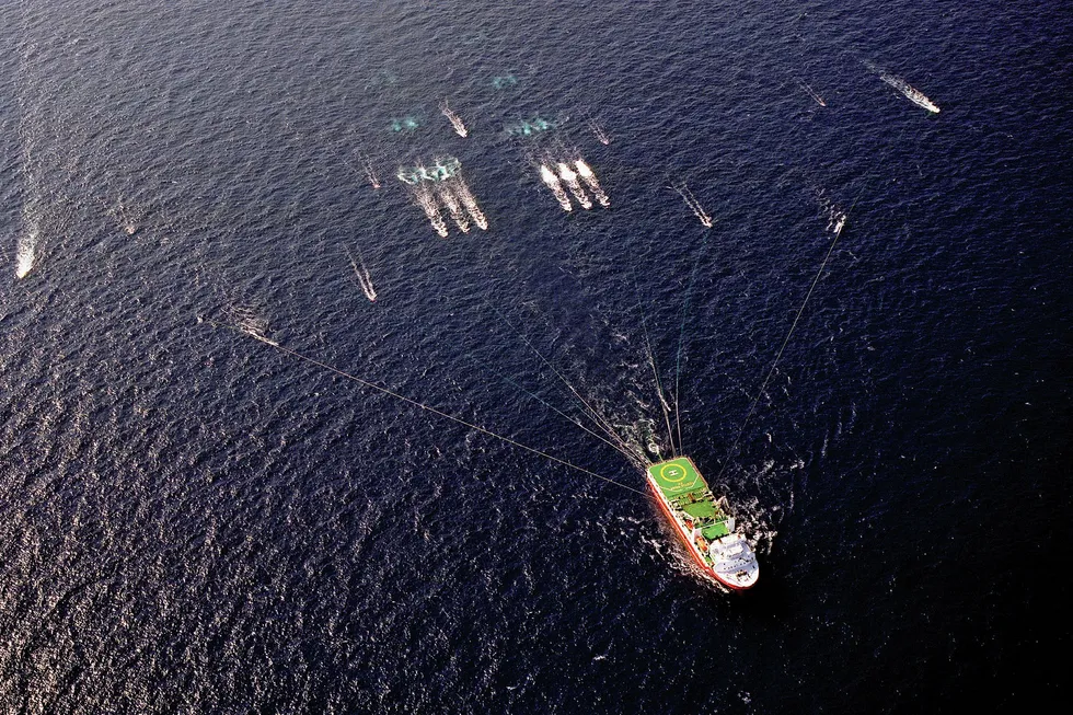 Seismic sweep: the acquisition of marine seismic in Australia