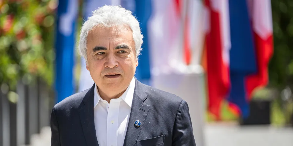 IEA executive secretary Fatih Birol at a recent G7 summit in Garmisch-Partenkirchen, Germany