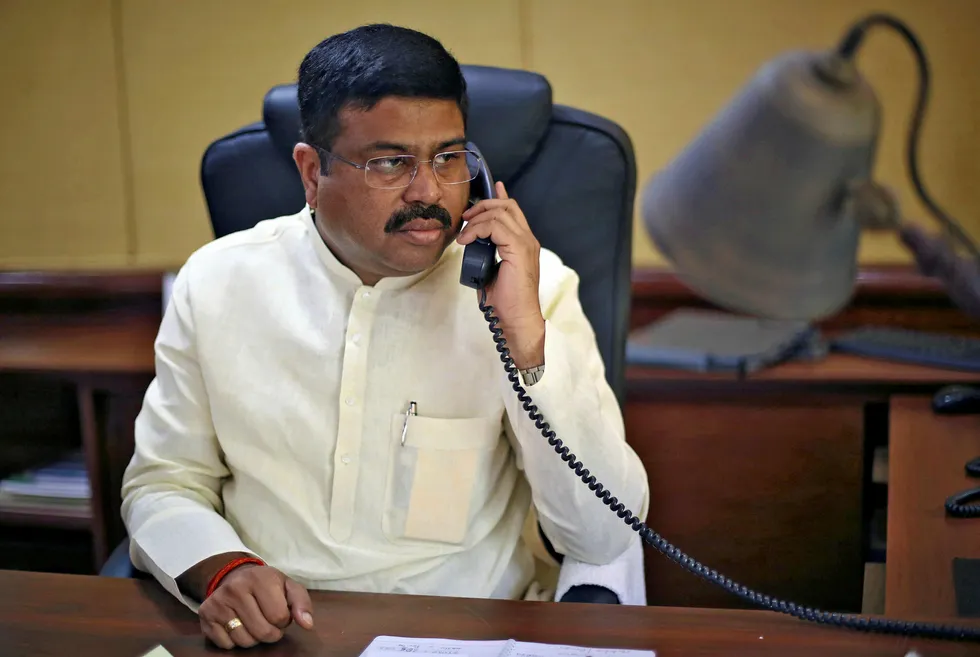 Delay: Indian Oil Minister Dharmendra Pradhan
