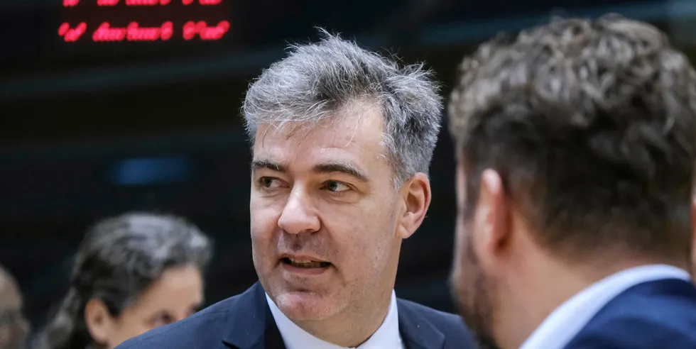 Danish climate and energy minister Lars Aagaard.