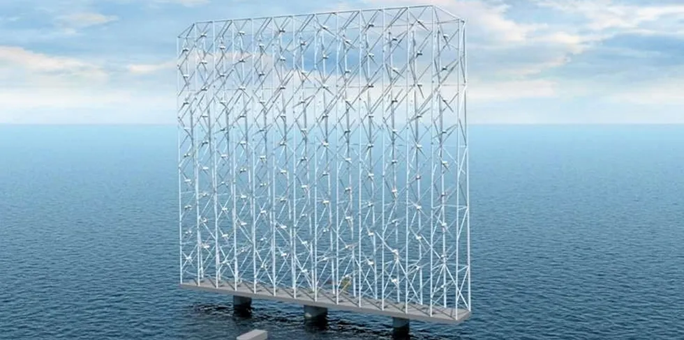 The futuristic Wind Catcher.