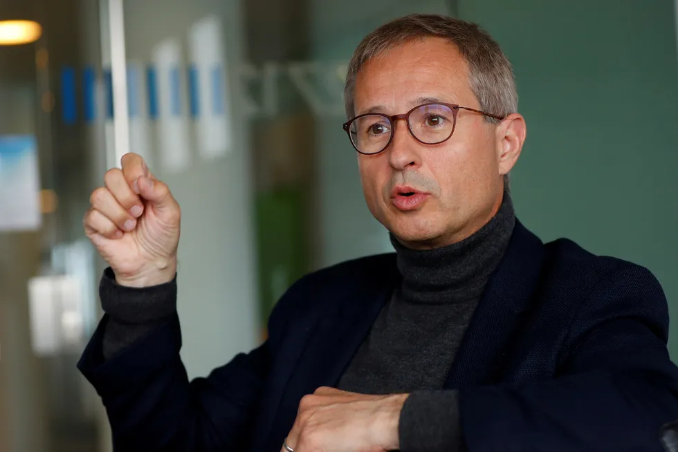 Optimism: Austria's OMV chief executive officer Alfred Stern