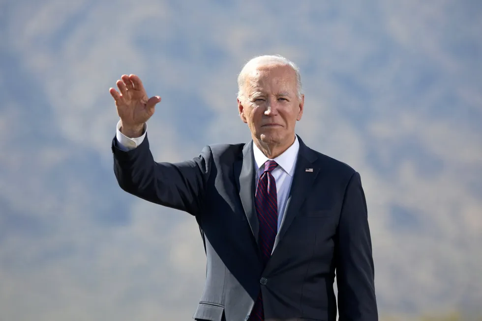 US President Joe Biden