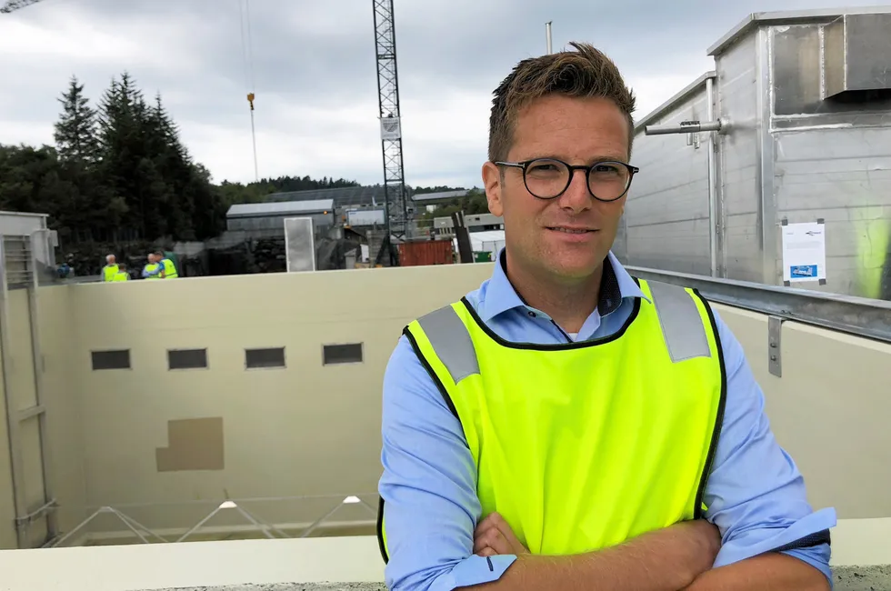 Engesund Fiskeoppdrett CEO Svein Eivind Gilje.