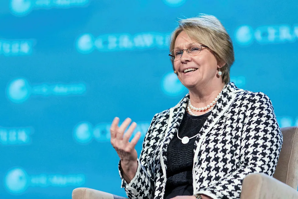 Occidental Petroleum: chief executive officer Vicki Hollub