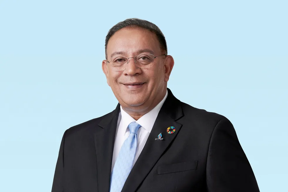 PTTEP chief executive Montri Rawanchaikul.