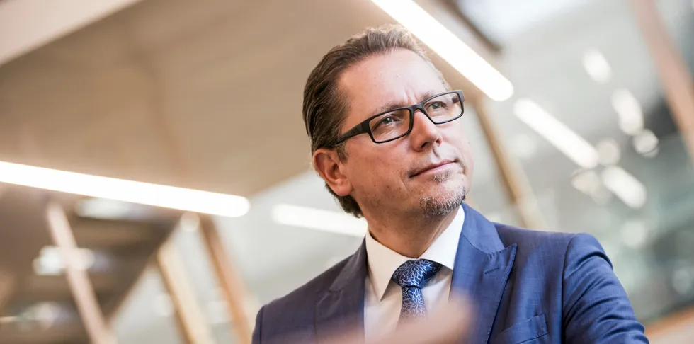 Remi Eriksen, chief executive of DNV