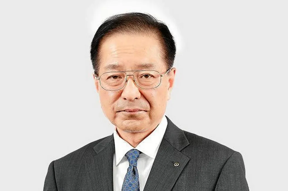 Nissui President Shingo Hamada.