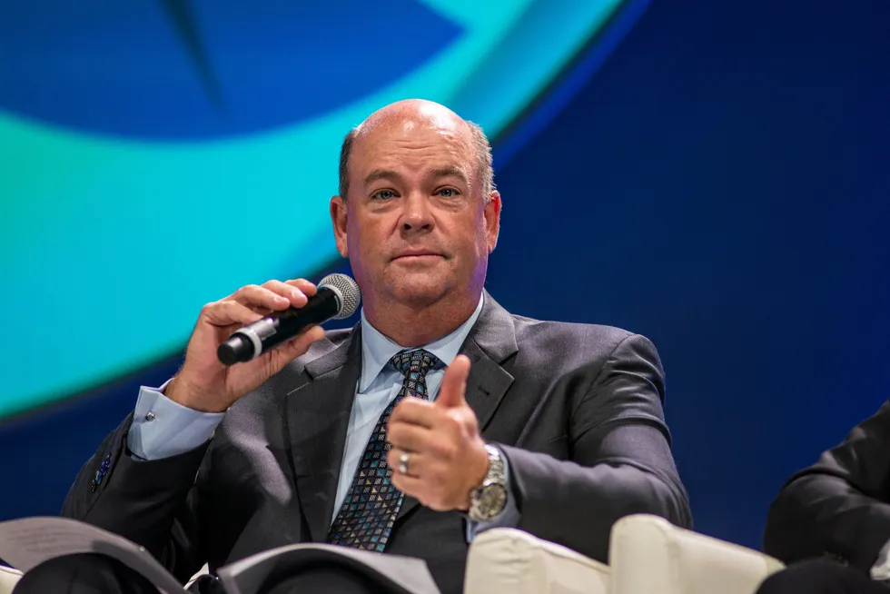 Strong words: ConocoPhillips chief executive officer Ryan Lance blamed the Biden administration's push for renewable energy for contributing to current high energy prices