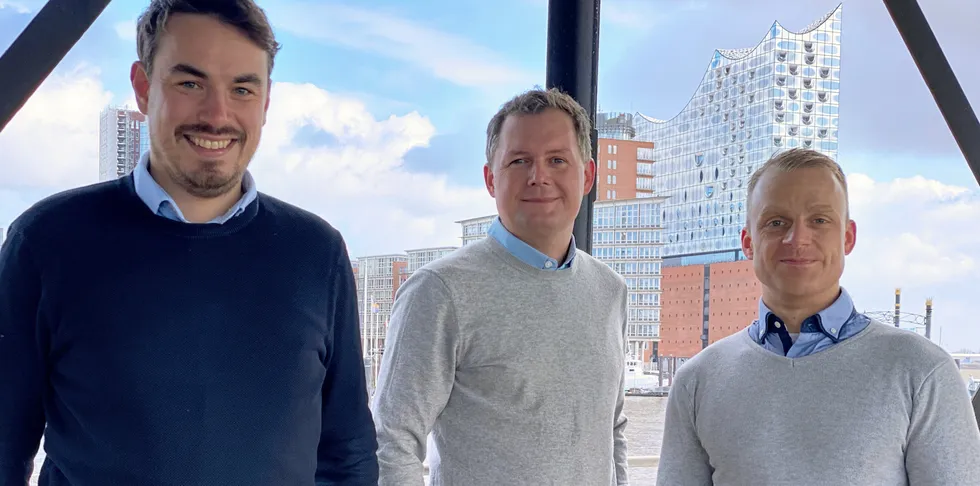 Nash founders (left to right) Christoph Lauenstein, Daniel Luecht and Malte Zuch