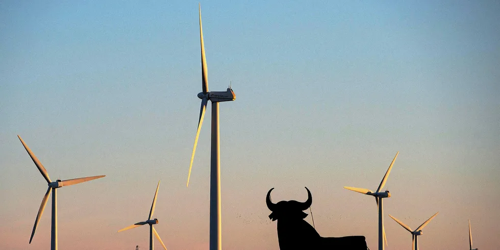 wind farm in Spain