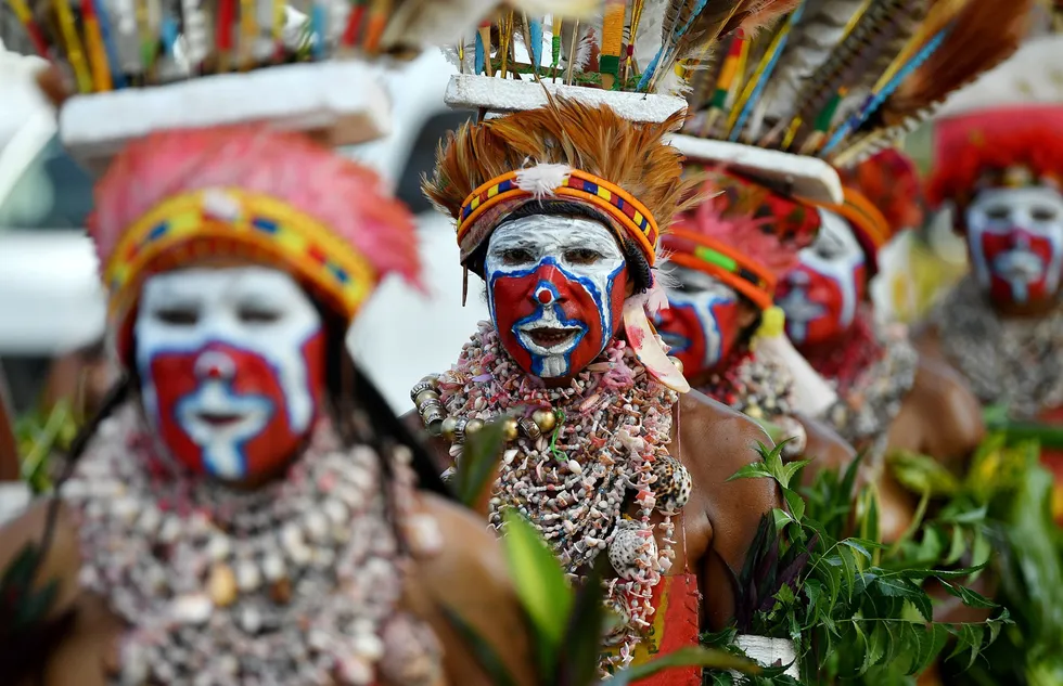 PNG moves: performers at the 30th Asia-Pacific Economic Cooperation ministerial meeting in Port Moresby in November, 2018