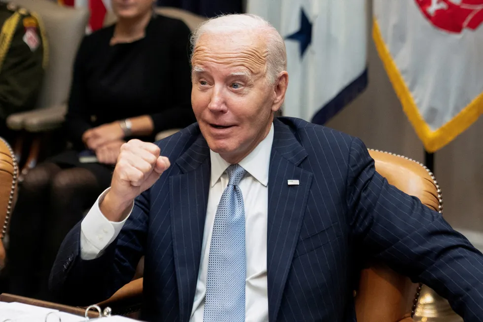 US President Joe Biden.