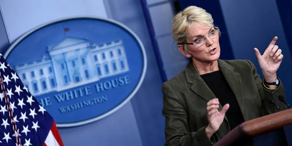 US Energy Secretary Jennifer Granholm.