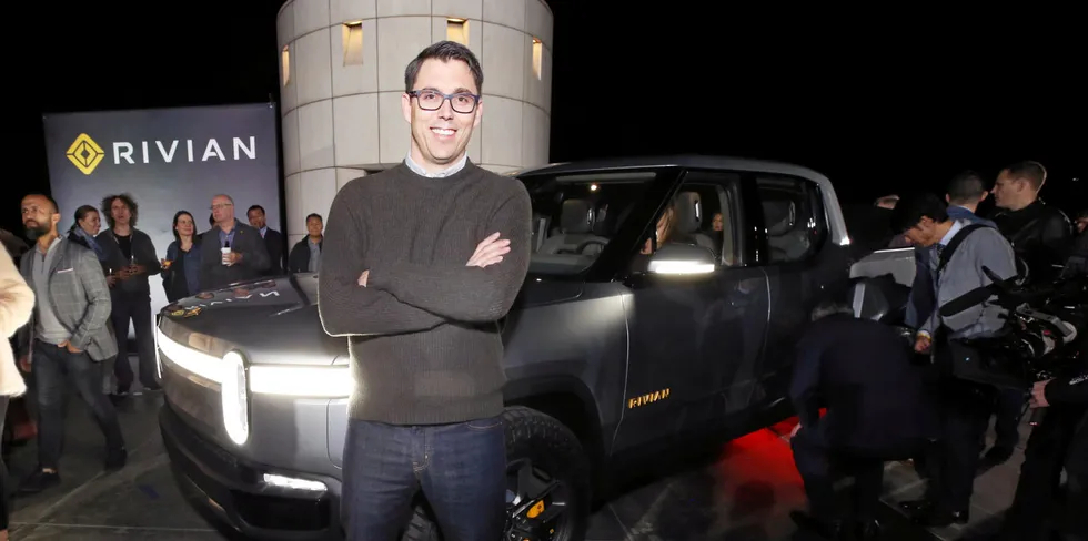 Rivian CEO RJ Scaringe.