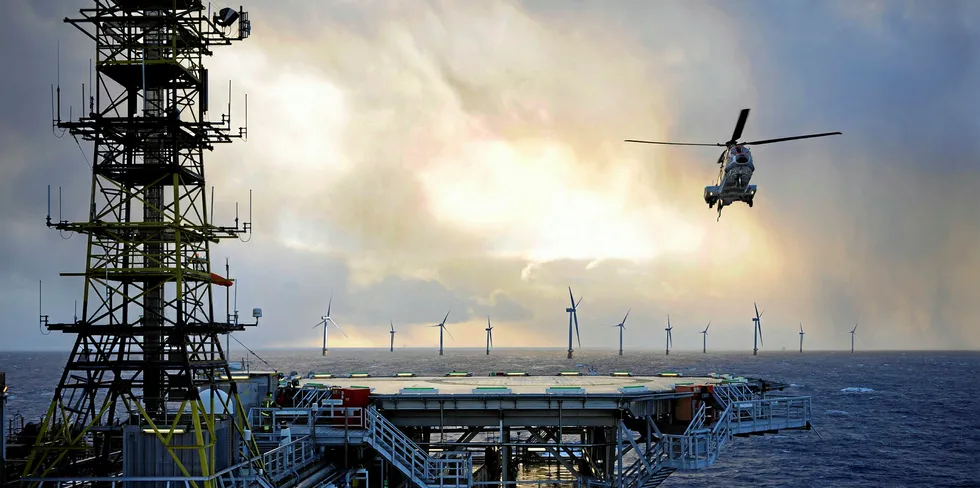 CGI of Hywind Tampen