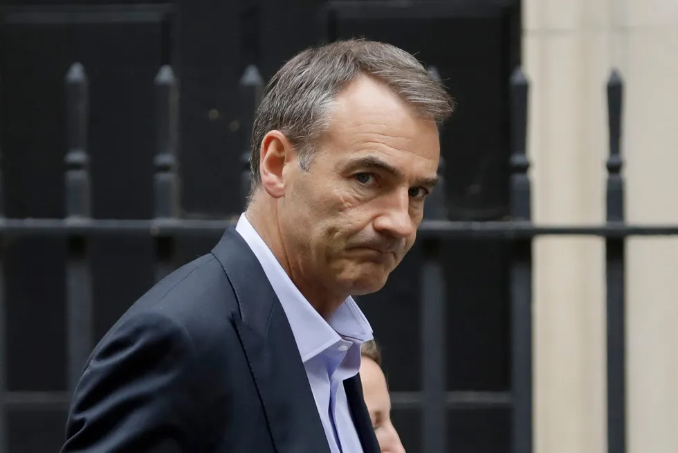 BP lifer: Bernard Looney, former chief executive of BP, walks into 10 Downing Street in London, UK in September 2020.