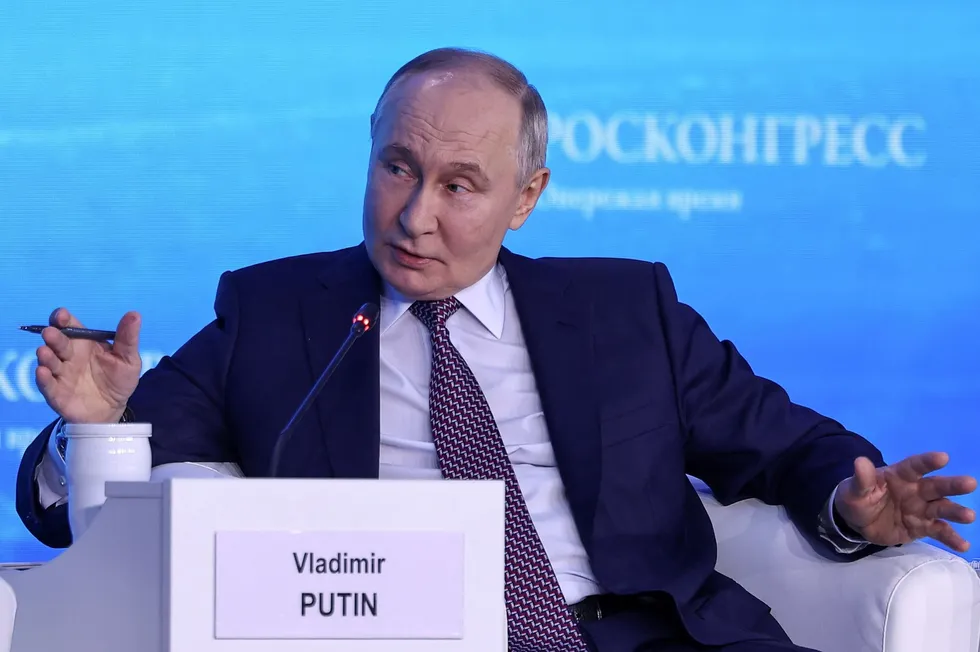 Russian President Vladimir Putin.