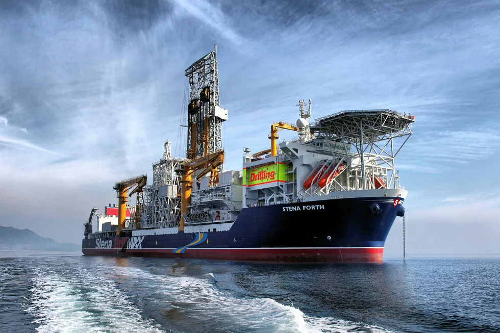 Significant discovery: the drillship Stena Forth