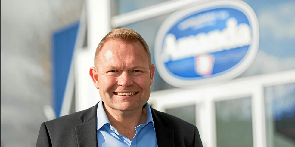 Jesper Kold Sørensen, Amanda Seafoods CEO.