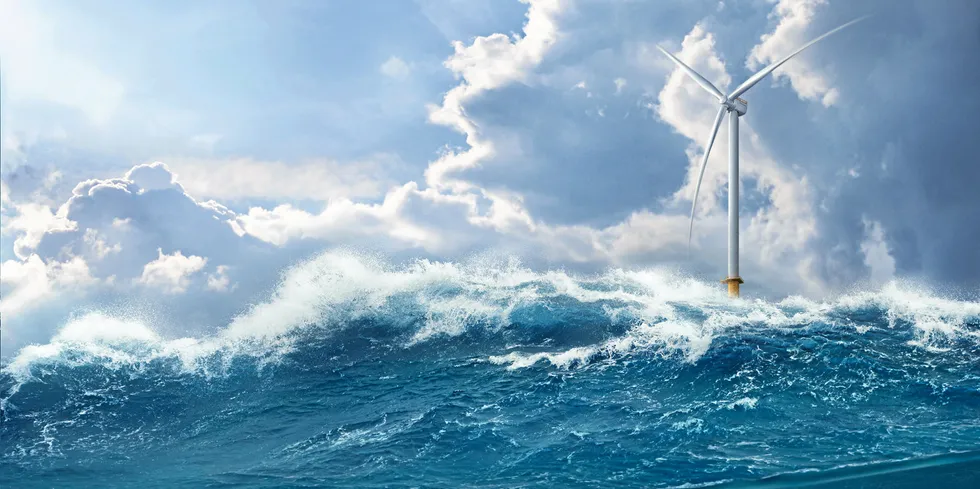 Visualisation of Siemens Gamesa 14MW offshore wind turbine