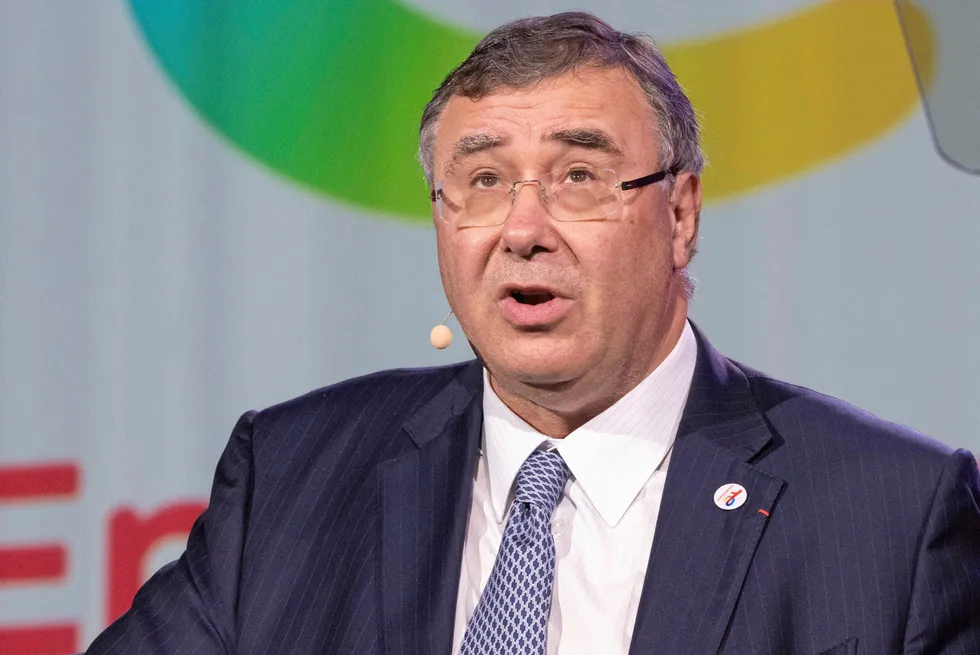 Patrick Pouyanne, the chief executive of TotalEnergies.