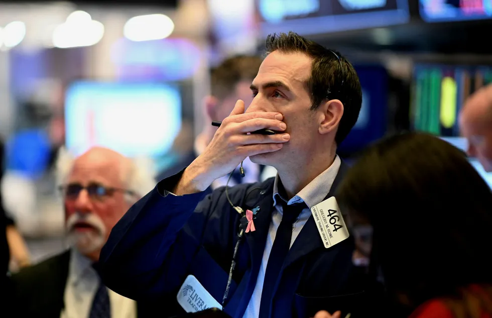 Oil price: Brent crude futures settled down 1.2% at $44.35 a barrel
