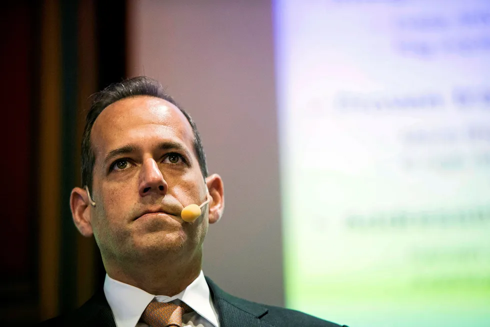 Out: the now former Seadrill chief executive, Anton Dibowitz