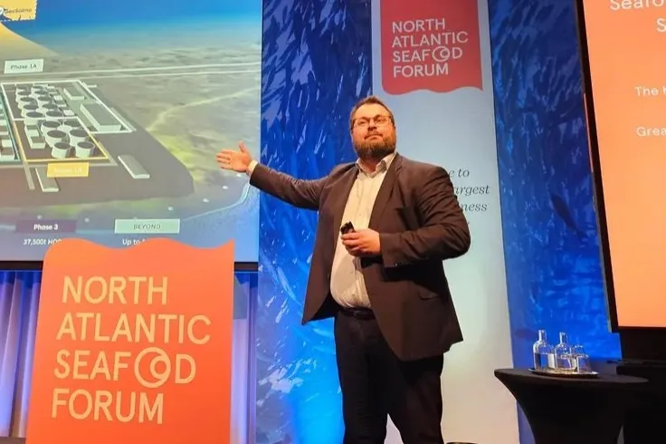 Hakon Andre Berg at NASF in 2025.