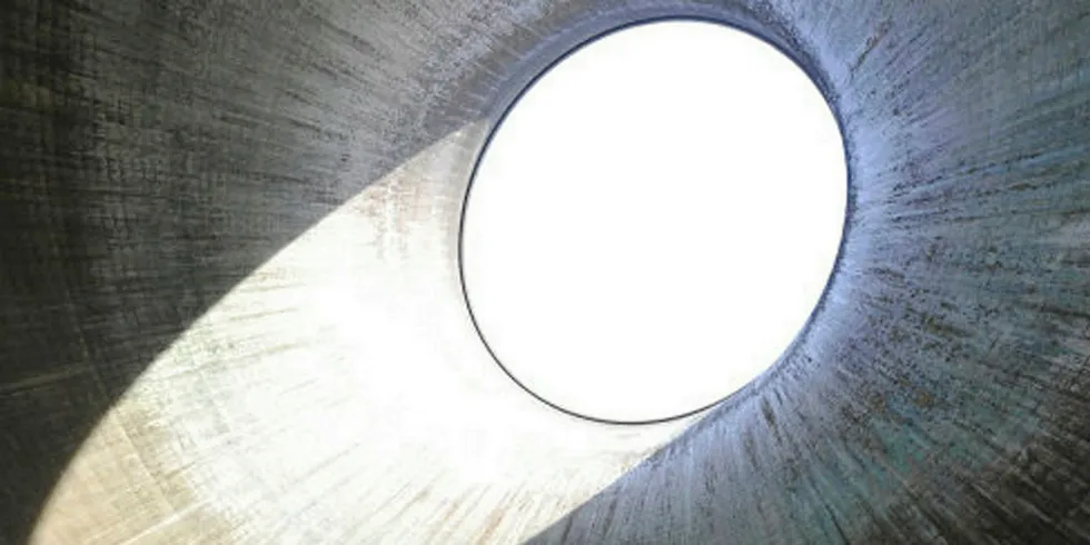 cooling tower at Germany’s 2.6GW Gundremmingen nuclear plant in Bavaria