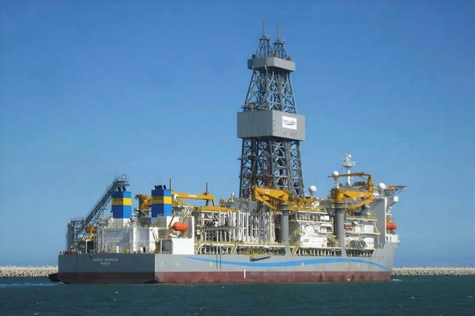 Nearing spud: the Pacific Scirocco will start drilling the Fatala well for Hyperdynamics this week