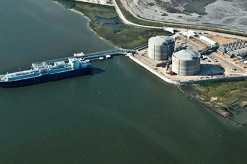 Kinder Morgan: existing Gulf LNG import terminal facility