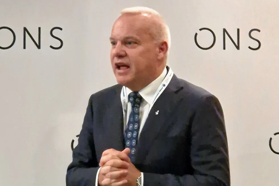 Equinor chief executive Anders Opedal