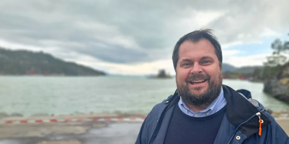 Hakon Andre Berg is CEO of land-based salmon farmer Salmon Evolution.