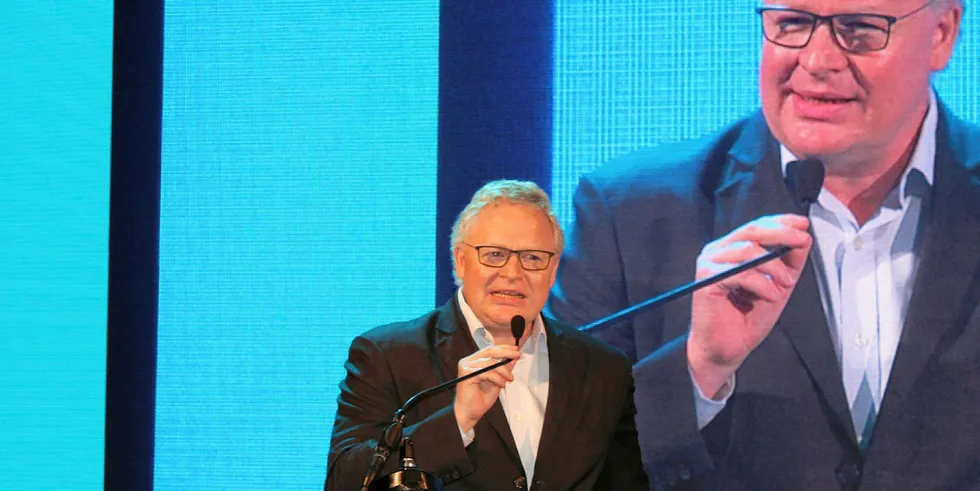 Thai Union CFO, Joerg Ayrle. SeaWeb Seafood Summit, 2019.