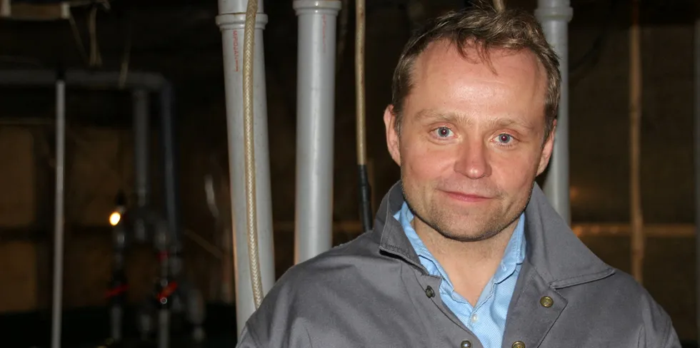 Ice Fish Farm's Chairman, Gudmundur Gislason.
