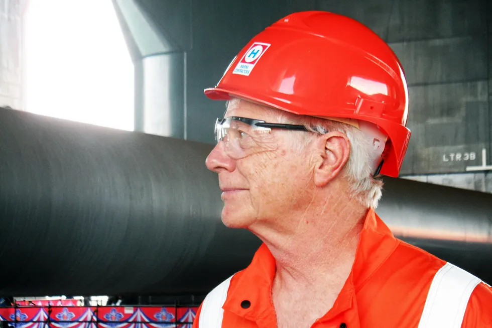 Upgrade: Heerema Marine Contractors founder and chairman Pieter Heerema.