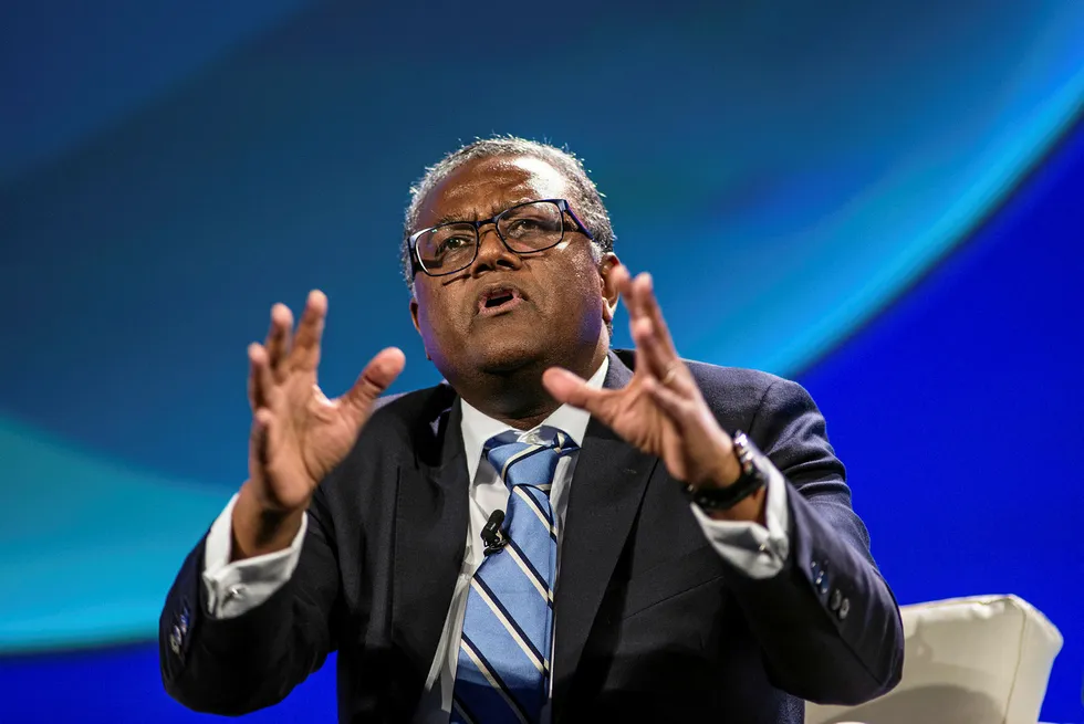 Caution: ENH chief executive Omar Mitha